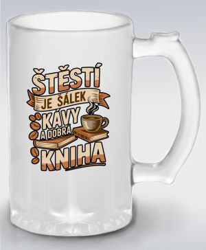 Štěstí je šálek kávy a dobrá kniha
