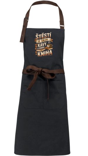 Štěstí je šálek kávy a dobrá kniha