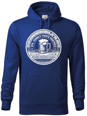 STK, stanice tekuté kontroly, bílý potisk