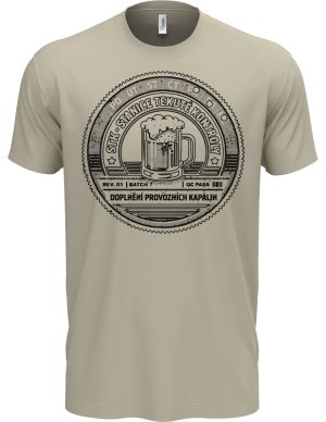 STK, stanice tekuté kontroly, černý potisk