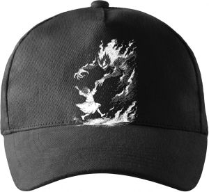 Strašidelná pohádka čert a Káča, bílý tisk