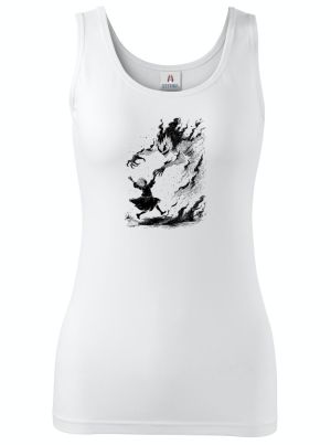 Strašidelná pohádka čert a Káča, černý tisk