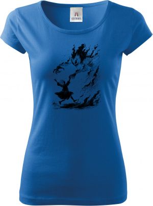 Strašidelná pohádka čert a Káča, černý tisk