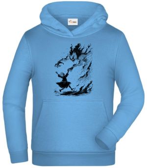 Strašidelná pohádka čert a Káča, černý tisk