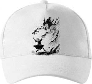 Strašidelná pohádka čert a Káča, černý tisk