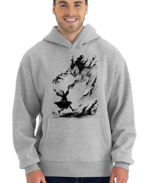 Strašidelná pohádka čert a Káča, černý tisk