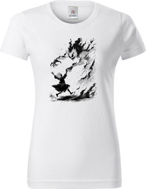 Strašidelná pohádka čert a Káča, černý tisk