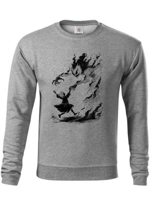 Strašidelná pohádka čert a Káča, černý tisk