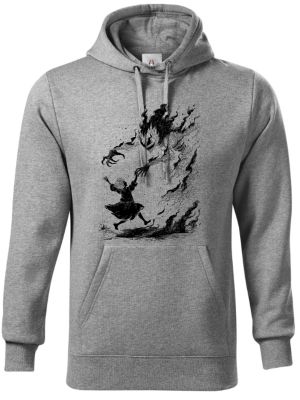 Strašidelná pohádka čert a Káča, černý tisk