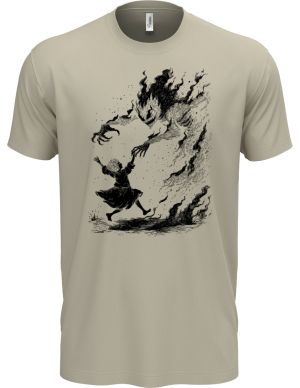 Strašidelná pohádka čert a Káča, černý tisk