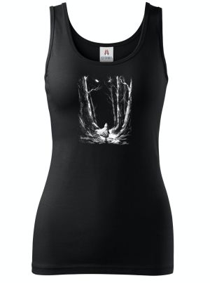 Strašidelná pohádka Karkulka, V1, bílý tisk