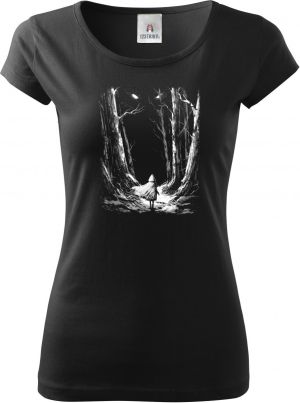 Strašidelná pohádka Karkulka, V1, bílý tisk