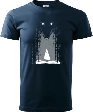 Strašidelná pohádka Karkulka, V2, bílý tisk