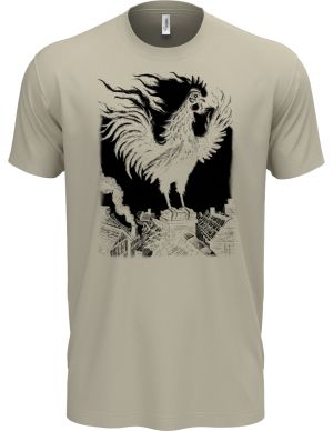 Strašidelná pohádka Ohnivý kohout, černý tisk