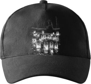 Strašidelná pohádka Vodník, bílý tisk