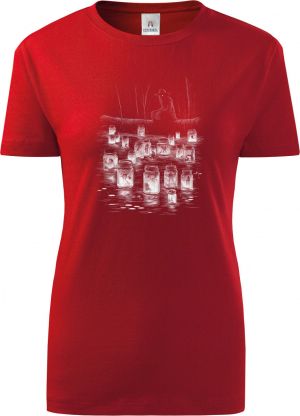 Strašidelná pohádka Vodník, bílý tisk