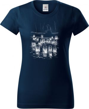 Strašidelná pohádka Vodník, bílý tisk