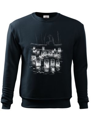 Strašidelná pohádka Vodník, bílý tisk