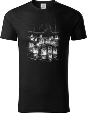 Strašidelná pohádka Vodník, bílý tisk