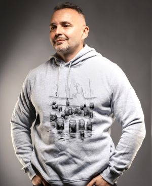 Strašidelná pohádka Vodník, černý tisk