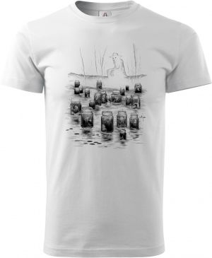 Strašidelná pohádka Vodník, černý tisk