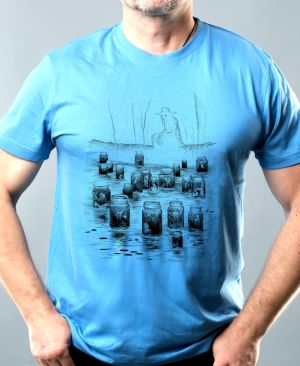 Strašidelná pohádka Vodník, černý tisk