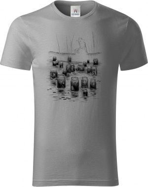 Strašidelná pohádka Vodník, černý tisk