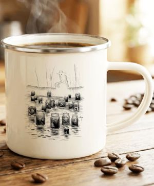 Strašidelná pohádka Vodník, černý tisk