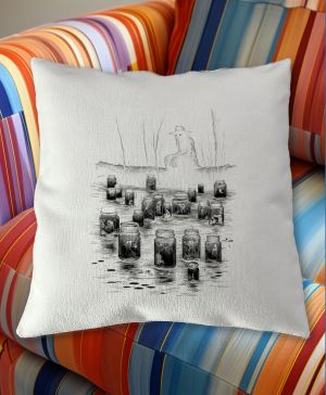 Strašidelná pohádka Vodník, černý tisk