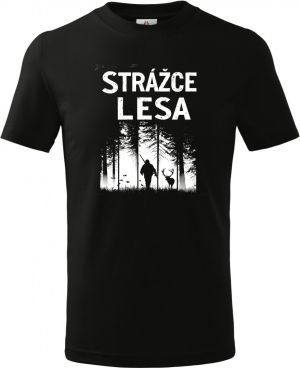 Strážce lesa, bílý potisk