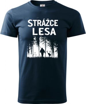 Strážce lesa, bílý potisk