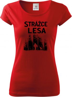 Strážce lesa, černý potisk