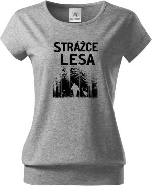 Strážce lesa, černý potisk