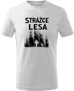 Strážce lesa, černý potisk