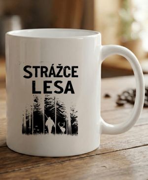 Strážce lesa, černý potisk