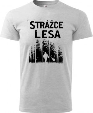 Strážce lesa, černý potisk
