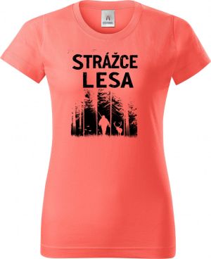 Strážce lesa, černý potisk