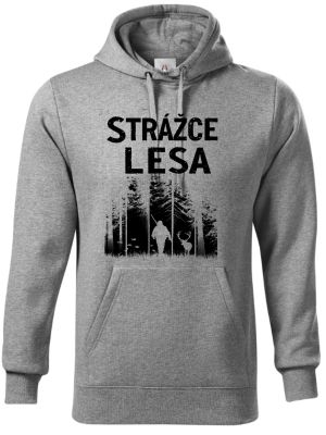 Strážce lesa, černý potisk