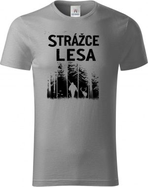 Strážce lesa, černý potisk