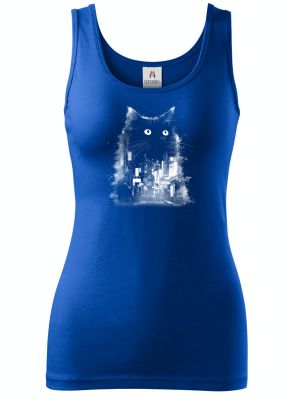 Strážkyně nočního města, bílý potisk