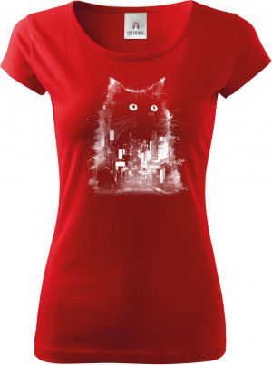 Strážkyně nočního města, bílý potisk