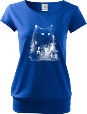 Strážkyně nočního města, bílý potisk