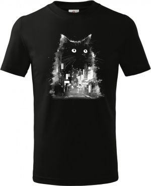 Strážkyně nočního města, bílý potisk