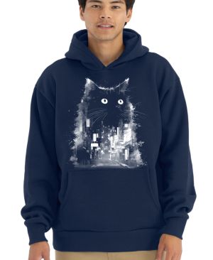 Strážkyně nočního města, bílý potisk