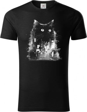 Strážkyně nočního města, bílý potisk