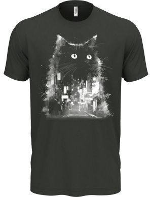 Strážkyně nočního města, bílý potisk