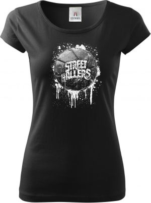 Street Ballers, bílý potisk