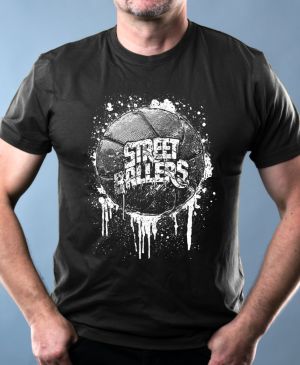 Street Ballers, bílý potisk