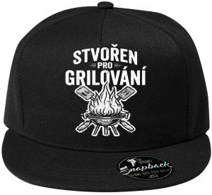 Stvořen pro grilování, V1, bílý tisk