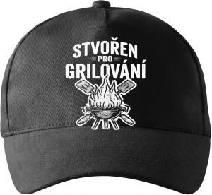 Stvořen pro grilování, V1, bílý tisk